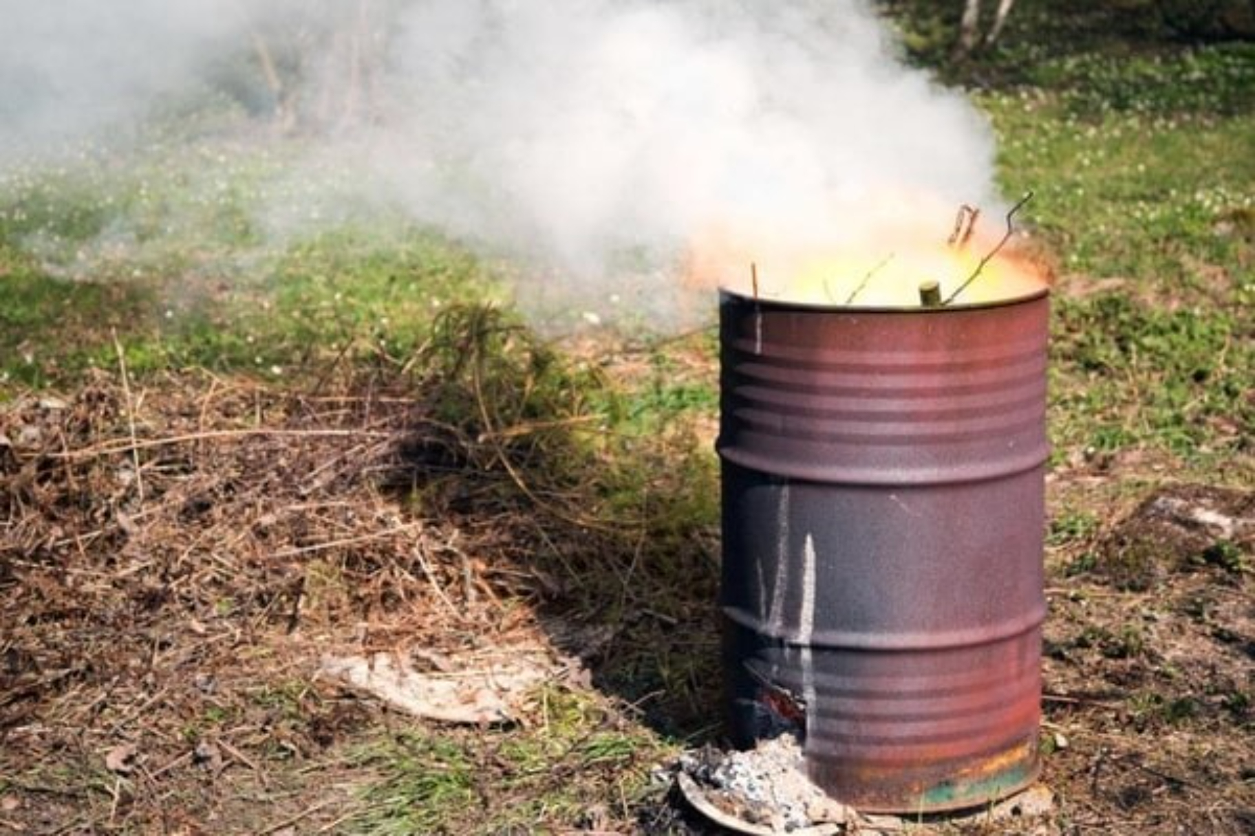 Можно ли жечь мусор на участке: законодательство и штрафы — 2025